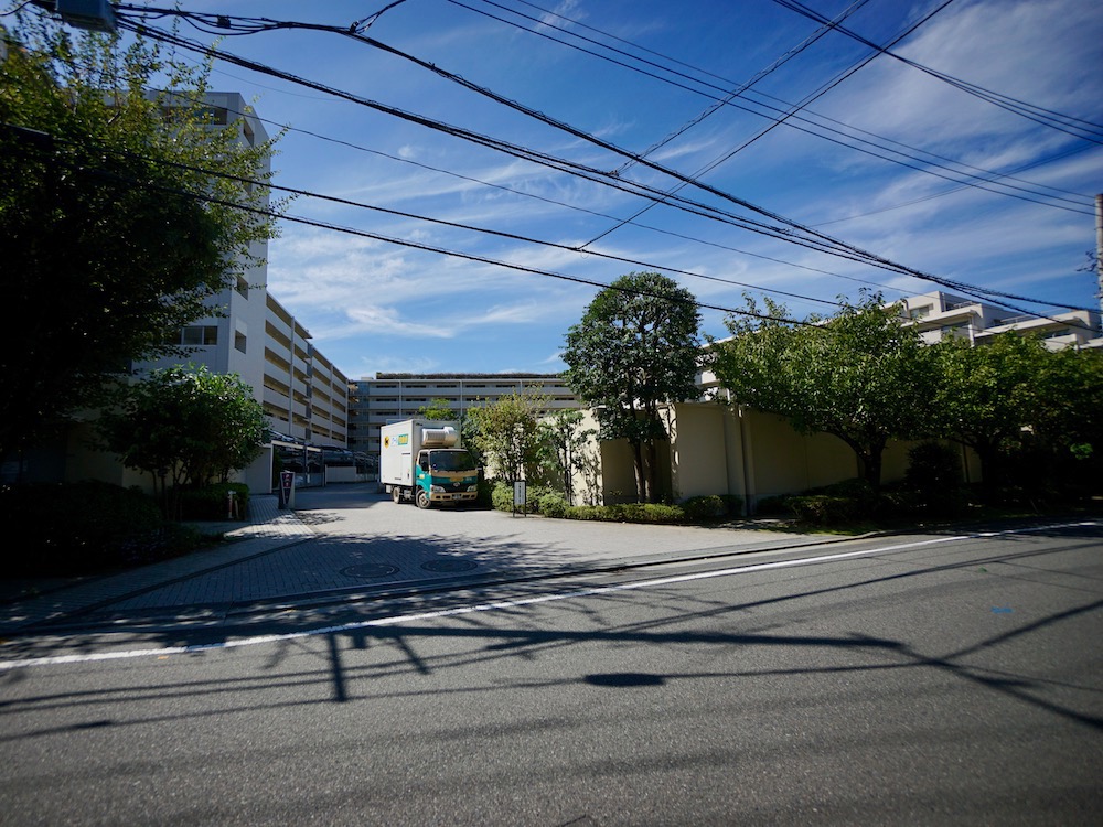 空中庭園を囲む359戸のコミュニティ