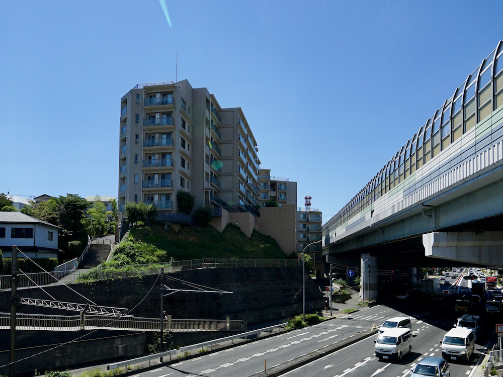 駅前にある、広々86平米の家